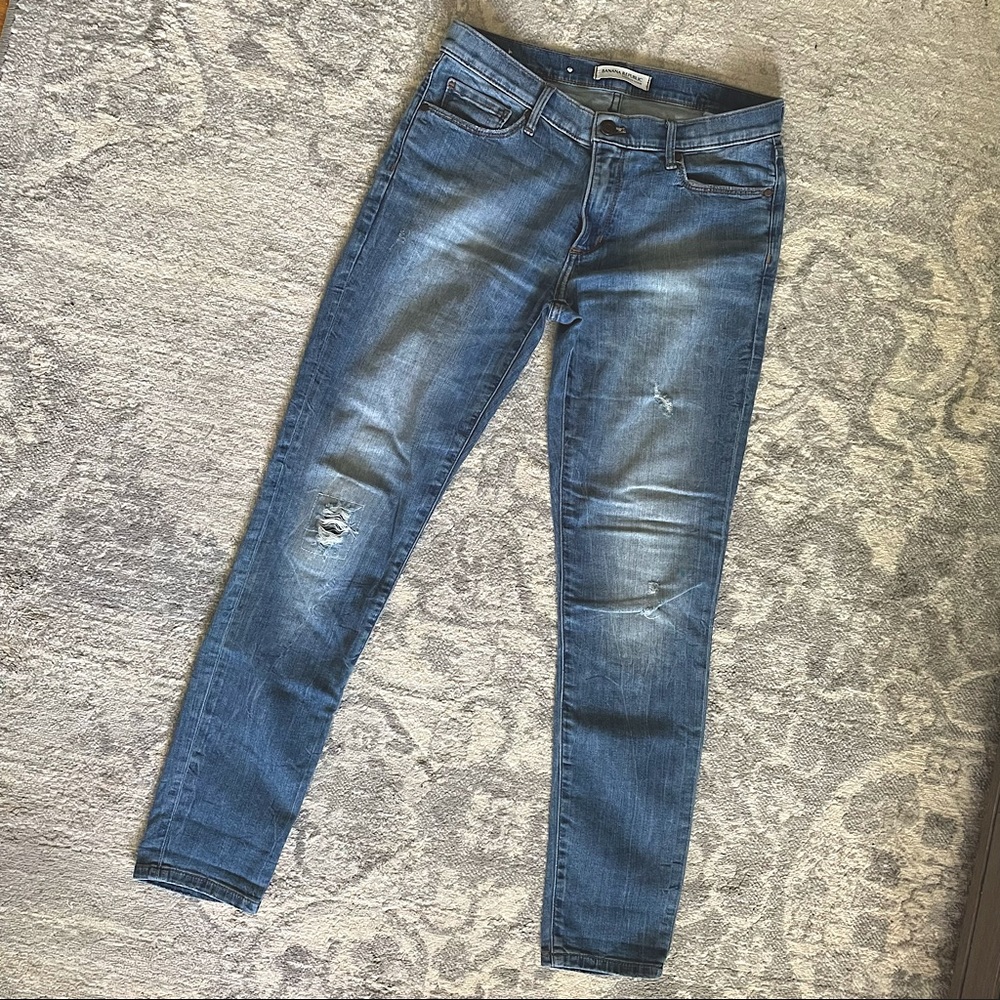 Banana Skinny Ankle Jeans